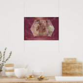 Moeder Afrika vieren Poster (Keuken)