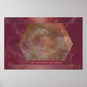 Moeder Afrika vieren Poster