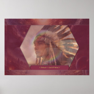 Moeder Afrika vieren Poster