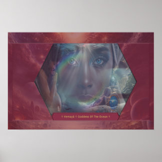 Moeder Afrika vieren Poster