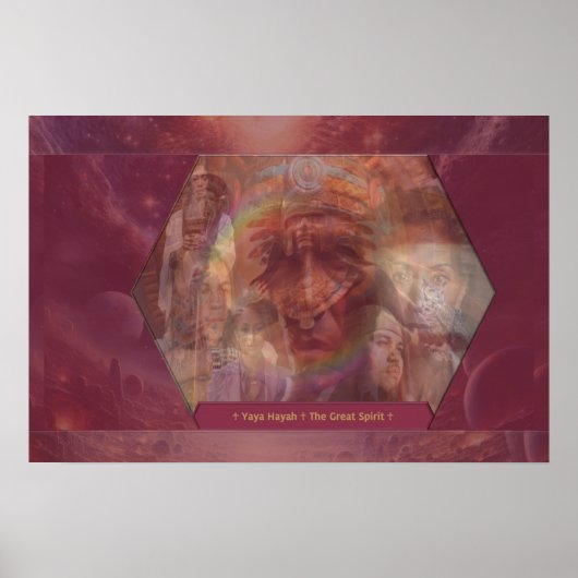 Moeder Afrika vieren Poster (Voorkant)