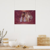 Moeder Afrika vieren Poster (Keuken)