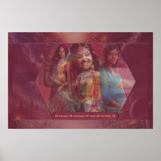 Moeder Afrika vieren Poster (Voorkant)