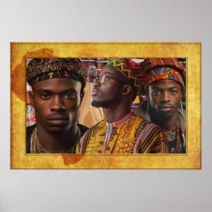 Moeder Afrika vieren Poster