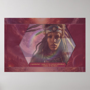 Moeder Afrika vieren Poster