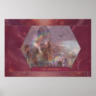 Moeder Afrika vieren Poster