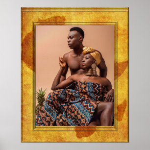 Moeder Afrika vieren Poster