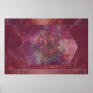 Moeder Afrika vieren Poster