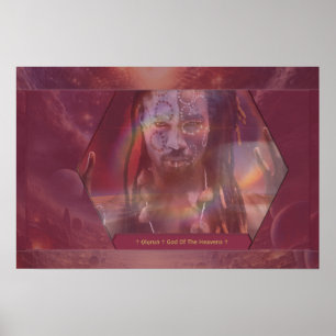 Moeder Afrika vieren Poster