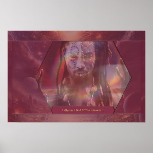 Moeder Afrika vieren Poster (Voorkant)