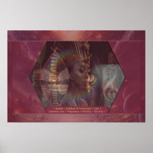 Moeder Afrika vieren Poster