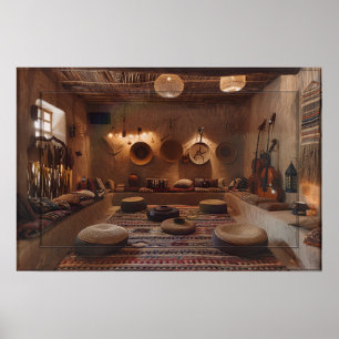 Moeder Afrika vieren Poster