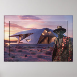 Moeder Afrika vieren Poster