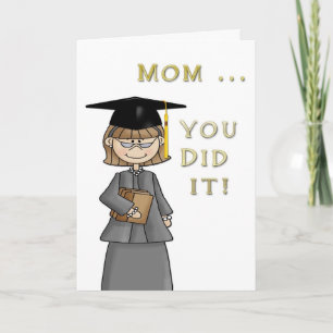 Moeder Afstuderen Kaart