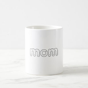 Moeder Alfabet Tracing Moederdag Cadeau Koffiemok