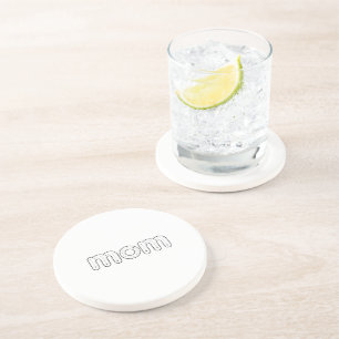 Moeder Alfabet Tracing Moederdag Cadeau Onderzette Zandsteen Onderzetter