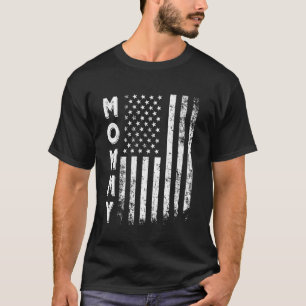 Moeder Amerika Vlag Moederdag 4 juli Vrouwen T-shirt