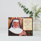 MOEDER ANGELICA HERSTELLEN. BRIEFKAART (Staand voorkant)