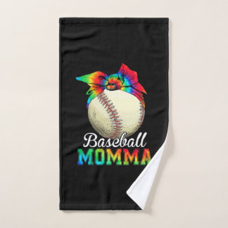 Moeder Art Baseball Momma Birthday Handdoek