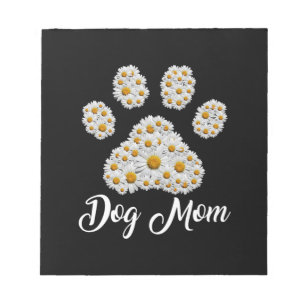 Moeder Art Best Dog Mam Oog Dag Notitieblok