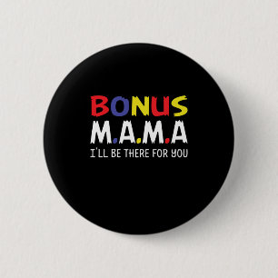Moeder Art Bonus Mama Ronde Button 5,7 Cm