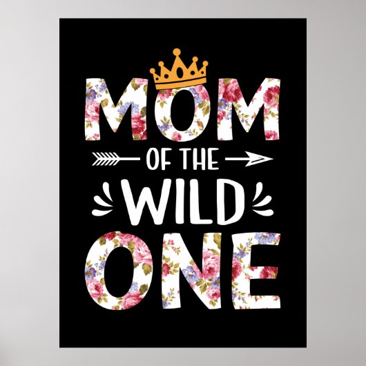 Moeder Art Mam van de Wilde Een Poster (Voorkant)