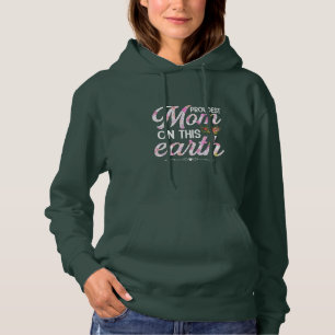 Moeder Art Proudest Mam op aarde Hoodie