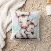 Moeder & Baby Donkey Kussen (Deken)