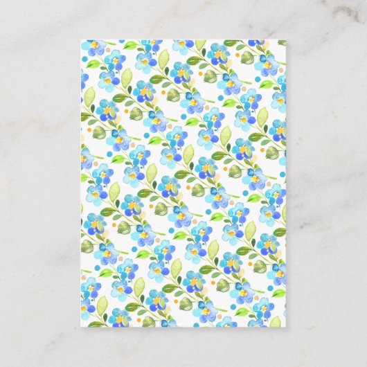 Moeder & Baby Fox Douche Luier Raffle Ticket Informatiekaartje (Achterkant)