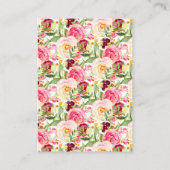 Moeder & Baby Luiaard Doucheluier Raffle Ticket Informatiekaartje (Achterkant)