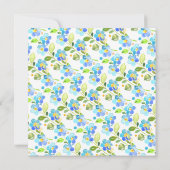 Moeder & Baby Sloth Baby shower Kaart (Achterkant)