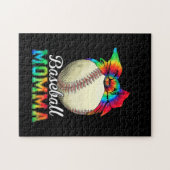 Moeder Baseball Momma Birthday Legpuzzel (Horizontaal)