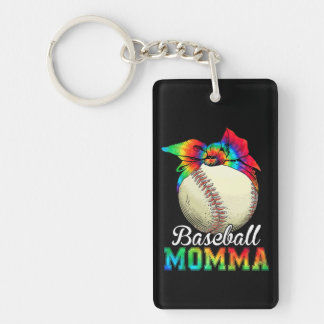 Moeder Baseball Momma Birthday Sleutelhanger