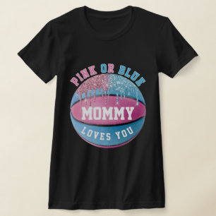 Moeder Basketbal Geslacht Reveal T-Shirt