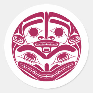 Moeder Beer Ronde Sticker