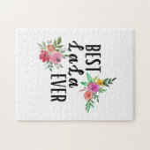 Moeder Best Lala Ever Birthday Legpuzzel (Horizontaal)