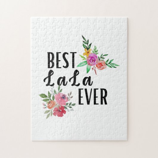 Moeder Best Lala Ever Birthday Legpuzzel (Verticaal)