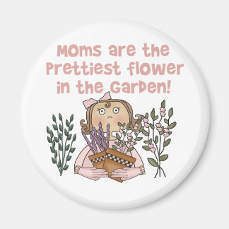 Moeder Bloem in de Tuin Magneet