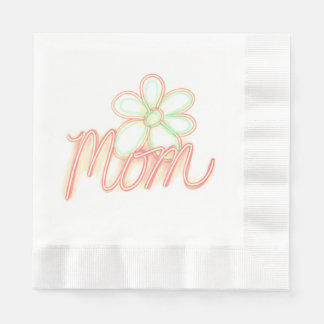 Moeder Bloem Kunst Papier Servet