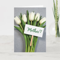Moeder Bloemen Liefde Kaart