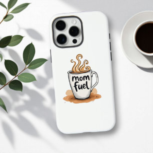 Moeder brandstof voor drukke moeders Grappige Ko iPhone 16 Pro Max Hoesje