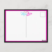 Moeder bron van Liefde Arabisch graffiti zwart ans Briefkaart (Achterkant)