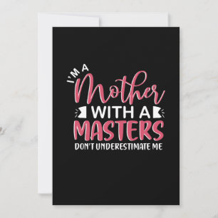 Moeder Cadeau Ik Ben Een Moeder Met Een Master Kaart
