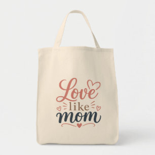 Moeder Cadeau Tote Tas Liefde Als Moeder Moederdag