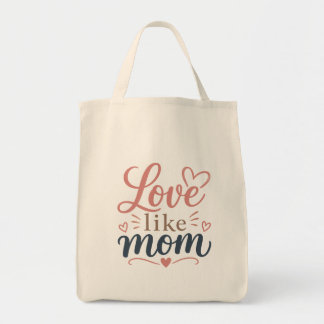 Moeder Cadeau Tote Tas Liefde Als Moeder Moederdag