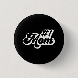 Moeder Cadeaus voor Vrouwen Hart Moederdag Moeder Ronde Button 3,2 Cm