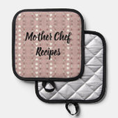 Moeder Chef Recipes Pannenlap (Voorkant / Achterkant)