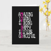 Moeder citaten: Lovely Words | Moederdag ontwerp Kaart (Gele Bloem)