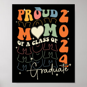 Moeder CL van 2024 Senior 24 Afstuderen Afstuderen Poster