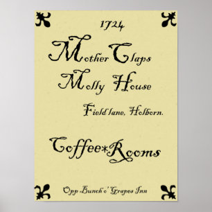 Moeder Claps Molly House Poster